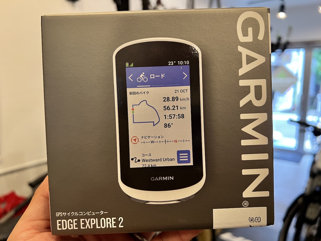 本体未使用品 GARMIN Edge Explore 2